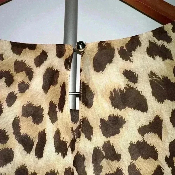 Women's Charming Charlie Dress, M, Brown leopard - Picture 9 of 11